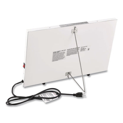 Global Industrial® Radiant Panel Heater, 120 W, 22.43 x 1.06 x 14.87, White (GBE246097)