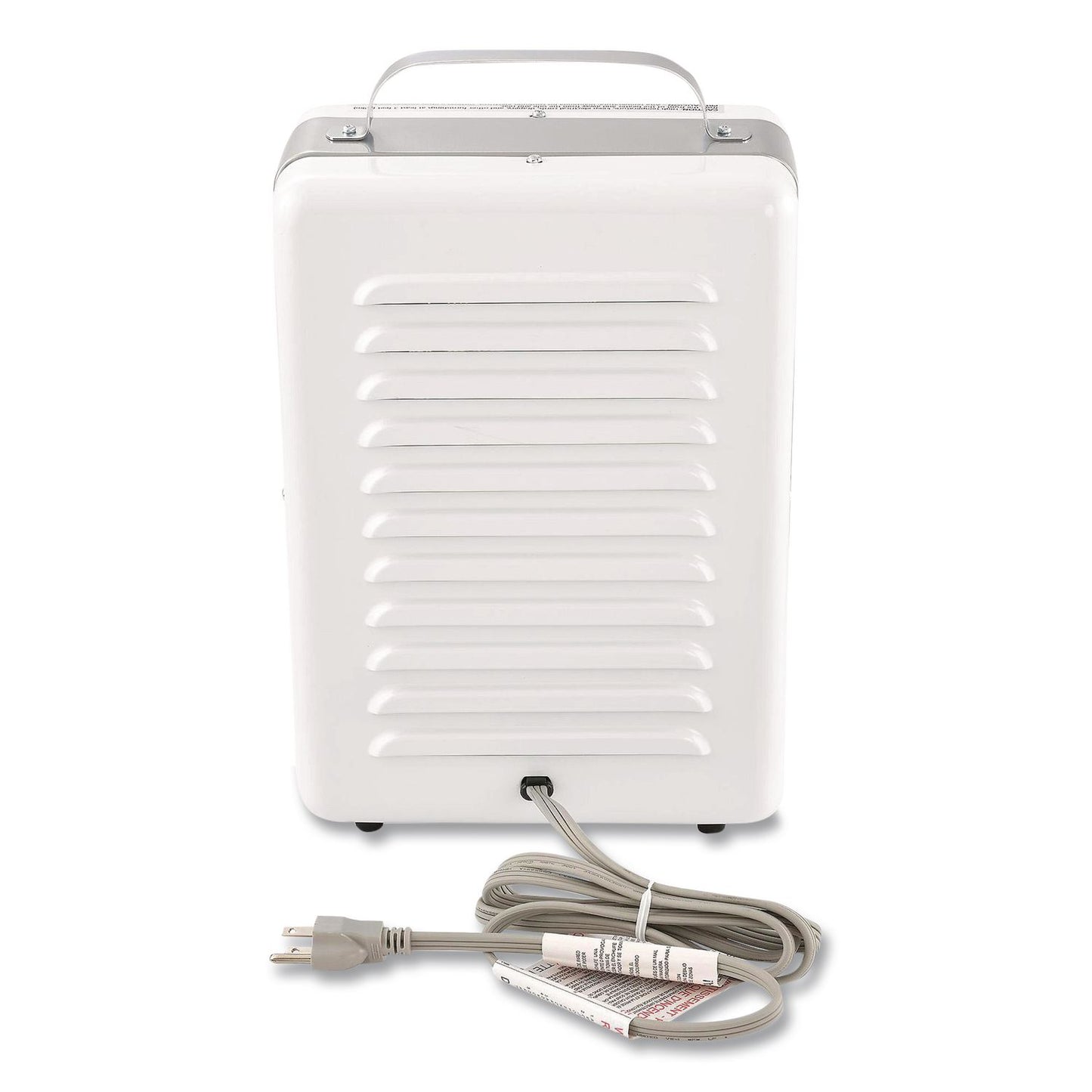Global Industrial® Portable Milkhouse Style Electric Heater, 1,500 W, 8 x 10.25 x 15.75, White (GBE246098)