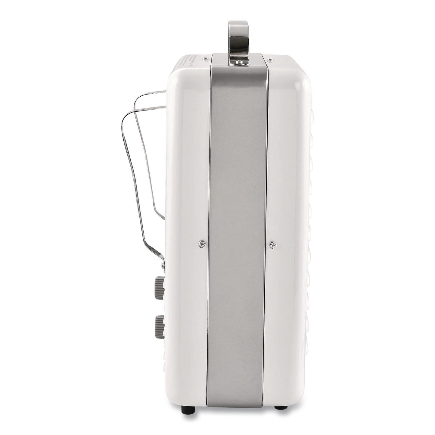 Global Industrial® Portable Milkhouse Style Electric Heater, 1,500 W, 8 x 10.25 x 15.75, White (GBE246098)