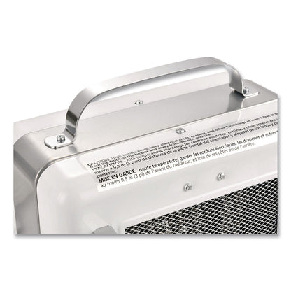 Global Industrial® Portable Milkhouse Style Electric Heater, 1,500 W, 8 x 10.25 x 15.75, White (GBE246098)