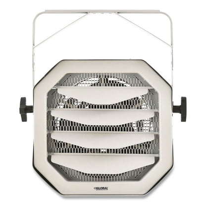 Global Industrial® Unit Heater, Horizontal Downflow, 10,000 W, 18.13 x 16.75 x 16.06, White (GBE246102)