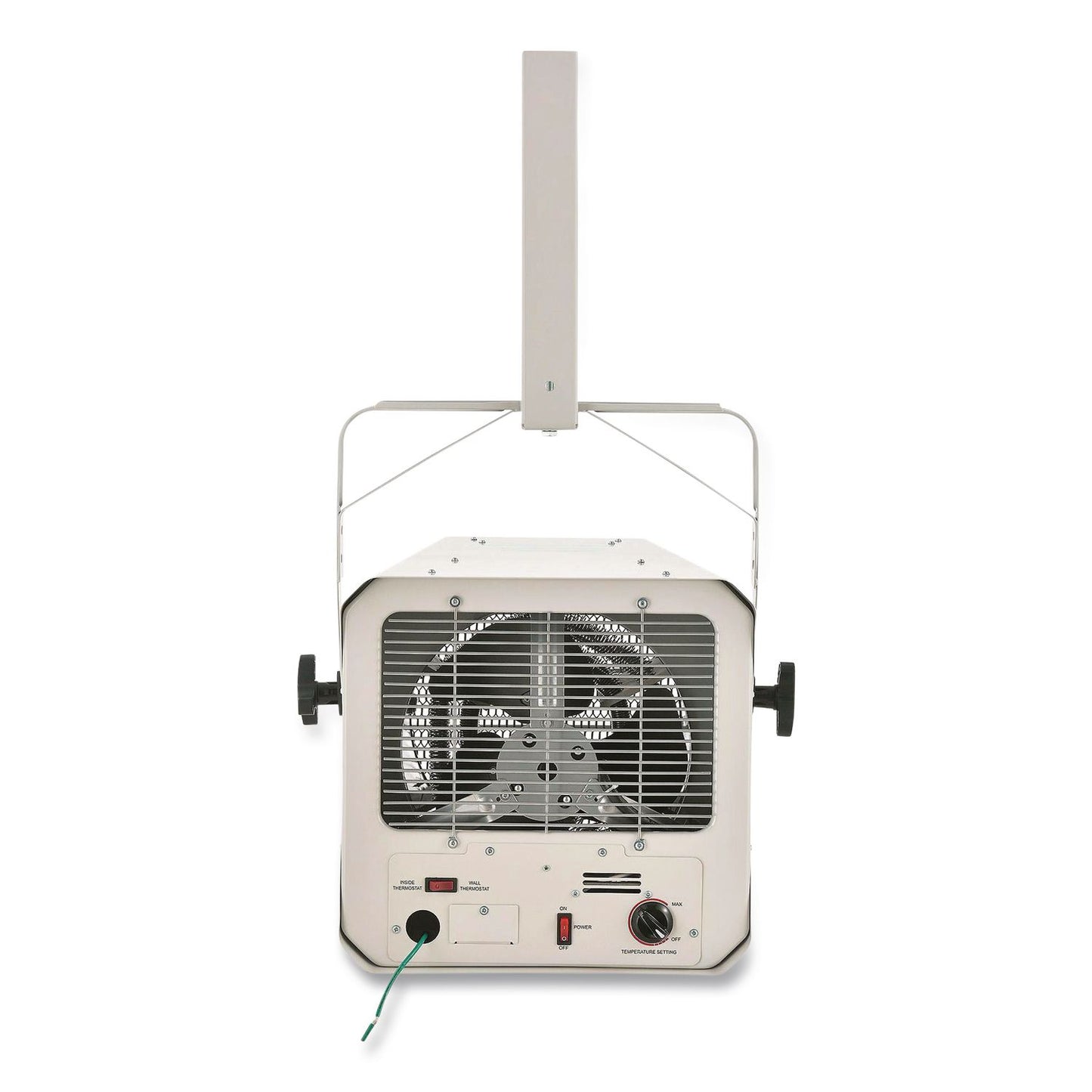 Global Industrial® Unit Heater, Horizontal Downflow, 10,000 W, 18.13 x 16.75 x 16.06, White (GBE246102)