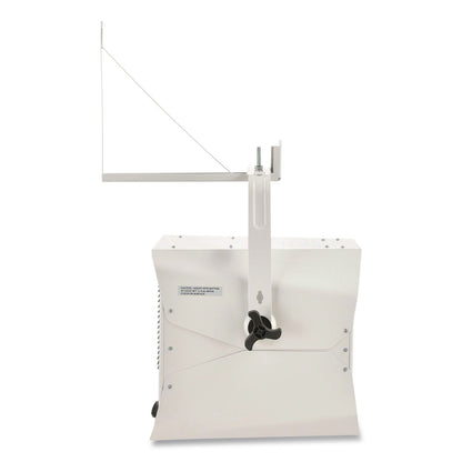 Global Industrial® Unit Heater, Horizontal Downflow, 10,000 W, 18.13 x 16.75 x 16.06, White (GBE246102)