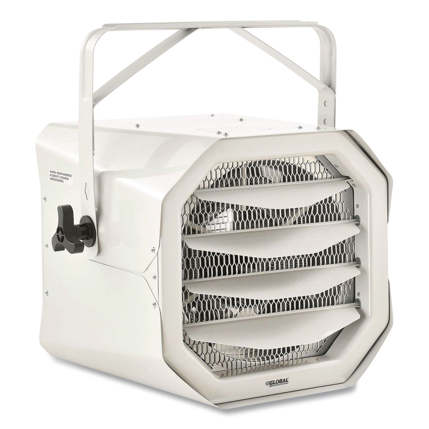 Global Industrial® Unit Heater, Horizontal Downflow, 10,000 W, 18.13 x 16.75 x 16.06, White (GBE246102)