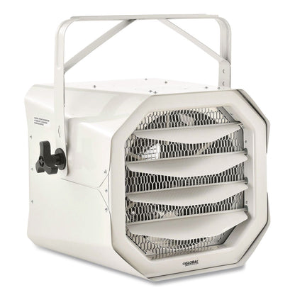 Global Industrial® Unit Heater, Horizontal Downflow, 10,000 W, 18.13 x 16.75 x 16.06, White (GBE246102)