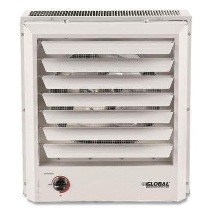 Global Industrial® Unit Heater, Horizontal or Vertical Downflow, 10,000 W, 18.12 x 16.75 x 16.06, White (GBE246103)