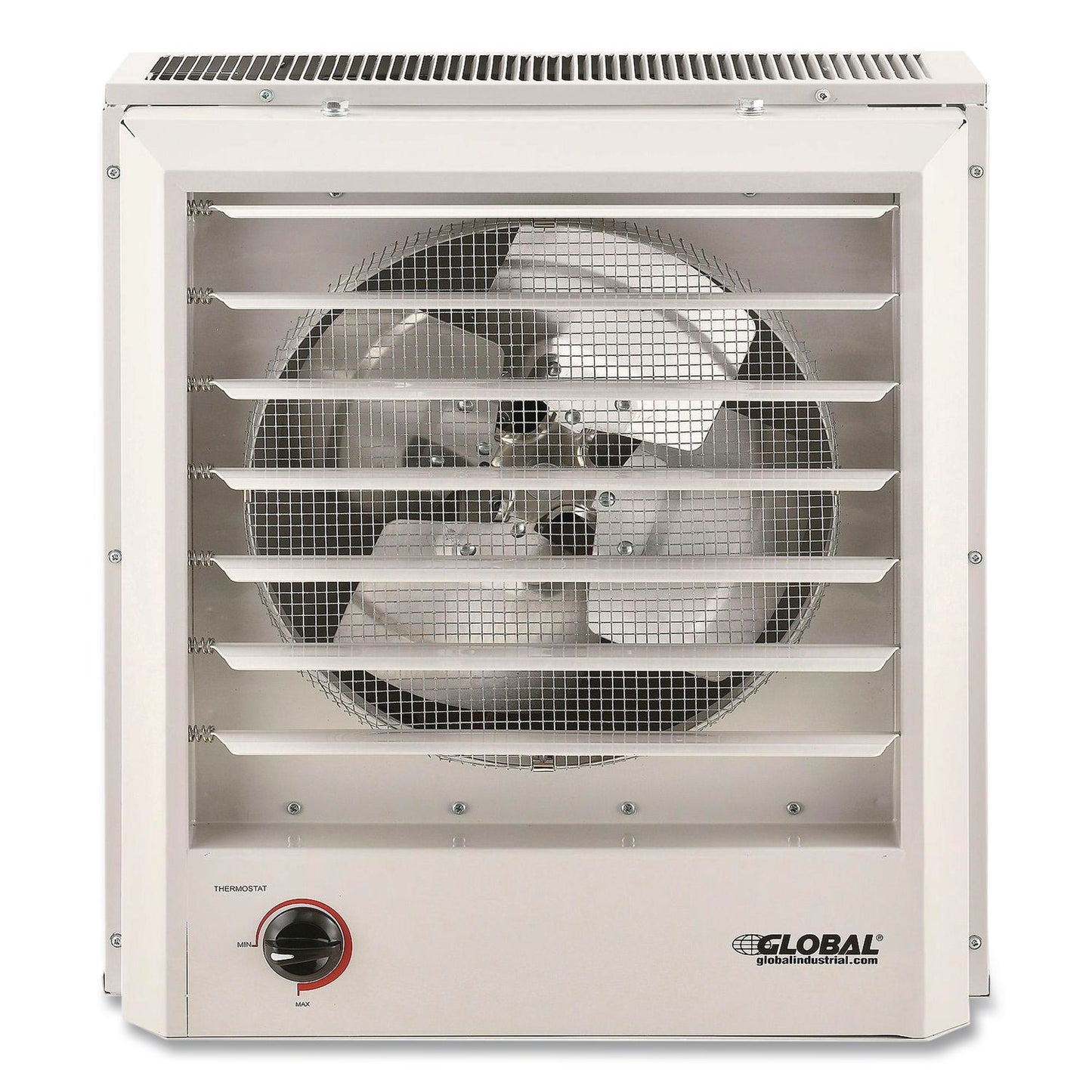 Global Industrial® Unit Heater, Horizontal or Vertical Downflow, 10,000 W, 18.12 x 16.75 x 16.06, White (GBE246103)