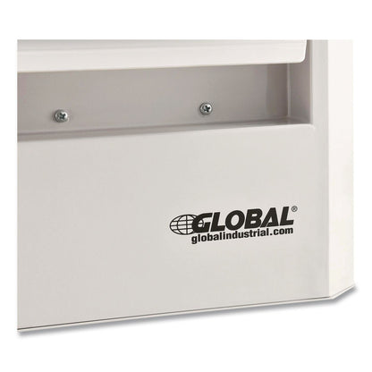Global Industrial® Unit Heater, Horizontal or Vertical Downflow, 10,000 W, 18.12 x 16.75 x 16.06, White (GBE246103)