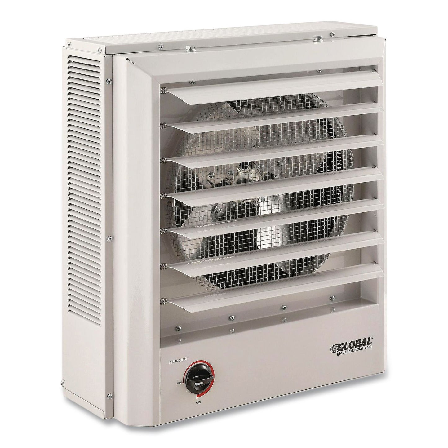 Global Industrial® Unit Heater, Horizontal or Vertical Downflow, 10,000 W, 18.12 x 16.75 x 16.06, White (GBE246103)