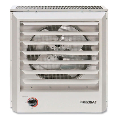 Global Industrial® Unit Heater Horizontal or Vertical Downflow, Multi-Watt, 7,500 W, 19 x 8.5 x 21.43, White (GBE246132)