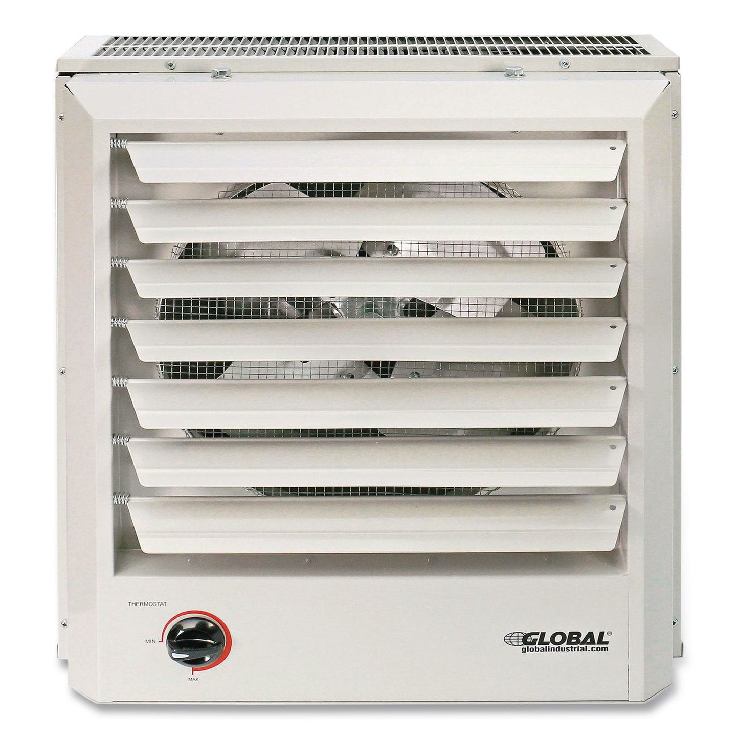Global Industrial® Unit Heater Horizontal or Vertical Downflow, Multi-Watt, 7,500 W, 19 x 8.5 x 21.43, White (GBE246132)