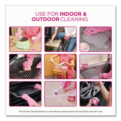 The Pink Stuff Miracle Cleaning Paste, Fruity Scent, 17.6 oz Jar (RST823781)