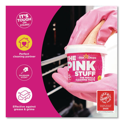 The Pink Stuff Miracle Cleaning Paste, Floral Scent, 17.6 oz Jar, 6/Carton (RST823781CT)