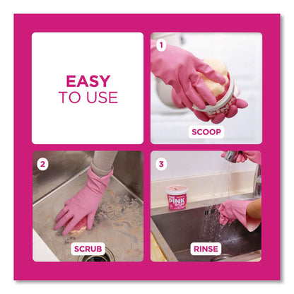 The Pink Stuff Miracle Cleaning Paste, Floral Scent, 17.6 oz Jar, 6/Carton (RST823781CT)