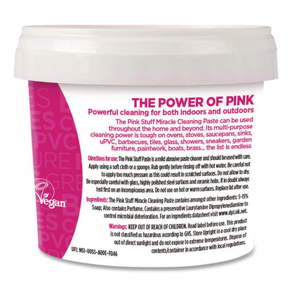 The Pink Stuff Miracle Cleaning Paste, Fruity Scent, 17.6 oz Jar (RST823781)