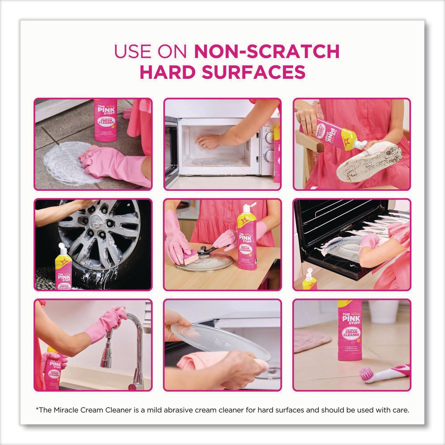 The Pink Stuff Miracle Cream Cleaner, Floral Scent, 16.69 oz Bottle, 6/Carton (RST823784CT)