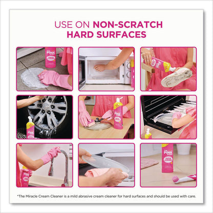 The Pink Stuff Miracle Cream Cleaner, Floral Scent, 16.69 oz Bottle, 6/Carton (RST823784CT)