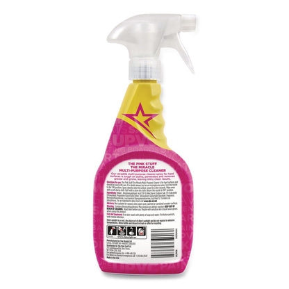 The Pink Stuff Miracle Multi-Purpose Cleaner, Floral Scent, 25.4 oz Spray Bottle, 4/Carton (RST823788CT)