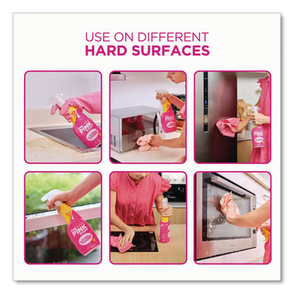 The Pink Stuff Miracle Multi-Purpose Cleaner, Floral Scent, 25.4 oz Spray Bottle, 4/Carton (RST823788CT)