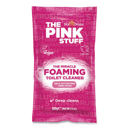 The Pink Stuff Miracle Foaming Toilet Powder, Fruity Scent, 3.5 oz Packet, 2 Packets/Box, 10 Boxes/Carton (RST824996CT)