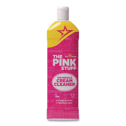 The Pink Stuff Miracle Cream Cleaner, Fruity Scent, 16.9 oz Bottle (RST823784)
