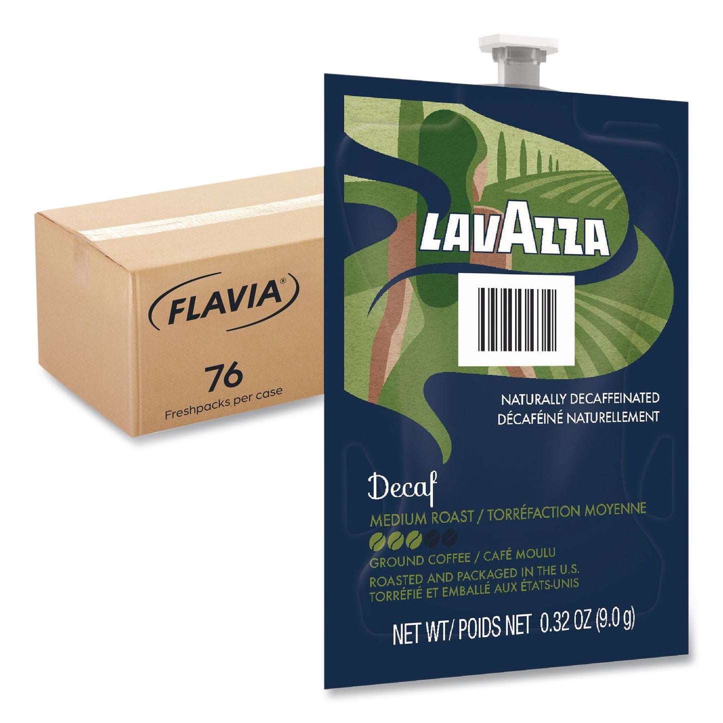 FLAVIA® Lavazza Decaf Freshpack, 76/Carton (LAV48747)