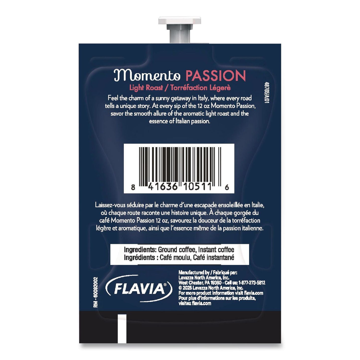 FLAVIA® Lavazza Momento Passion Coffee Freshpack, 38/Carton (LAV48790)