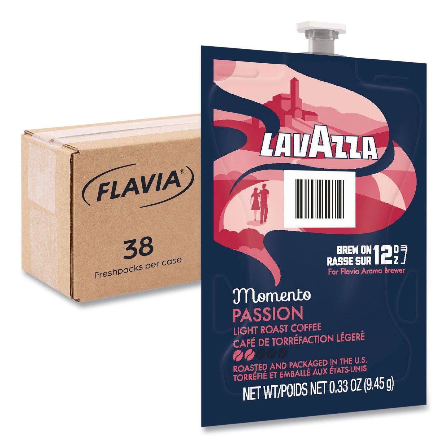 FLAVIA® Lavazza Momento Passion Coffee Freshpack, 38/Carton (LAV48790)