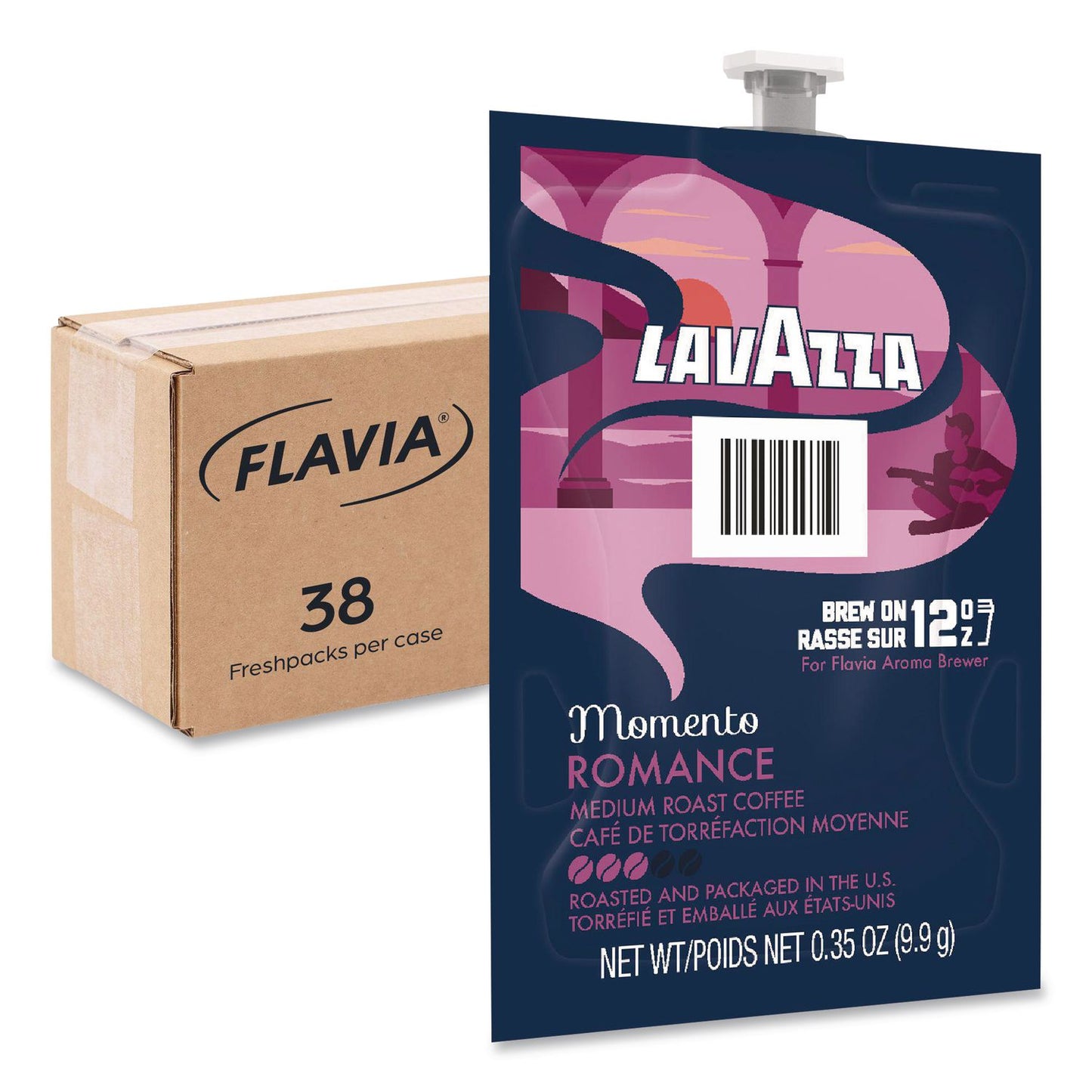 FLAVIA® Lavazza Momento Romance Coffee Freshpack, 38/Carton (LAV48792)