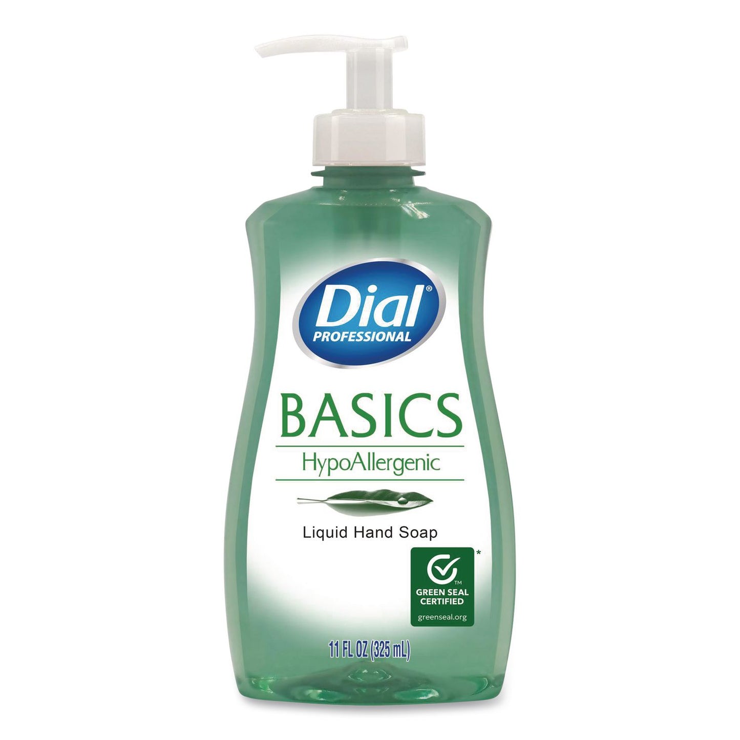 Dial® Professional Basics Hypoallergenic Liquid Hand Soap, Floral, 11 oz, 12/Carton (DIA35488)