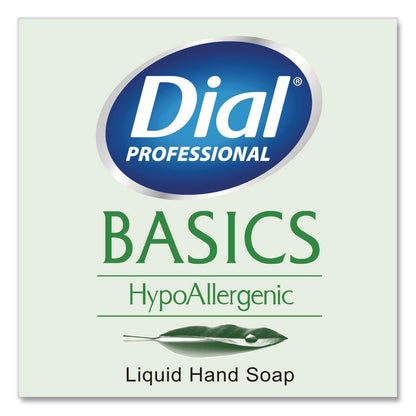 Dial® Professional Basics Hypoallergenic Liquid Hand Soap, Floral, 11 oz, 12/Carton (DIA35488)
