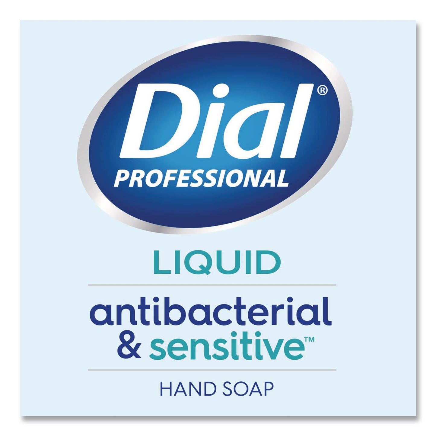 Dial® Professional Antibacterial and Sensitive Fragrance-Free Liquid Hand Soap, Unscented, 11 oz, 12/Carton (DIA35476)