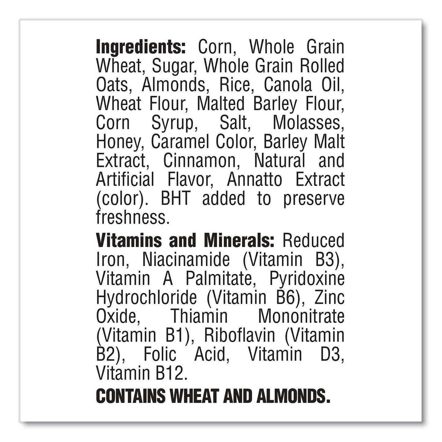 Post® Honey Bunches of Oats with Almonds, 2 Bags/Box, 48 oz Box (GRR22002622)