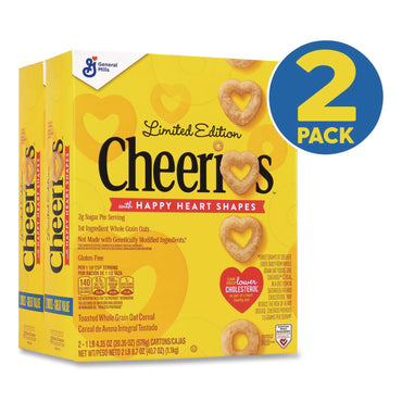 Cheerios® Breakfast Cereal, 2 Bags/Box, 40.7 oz Box (GRR22002623)