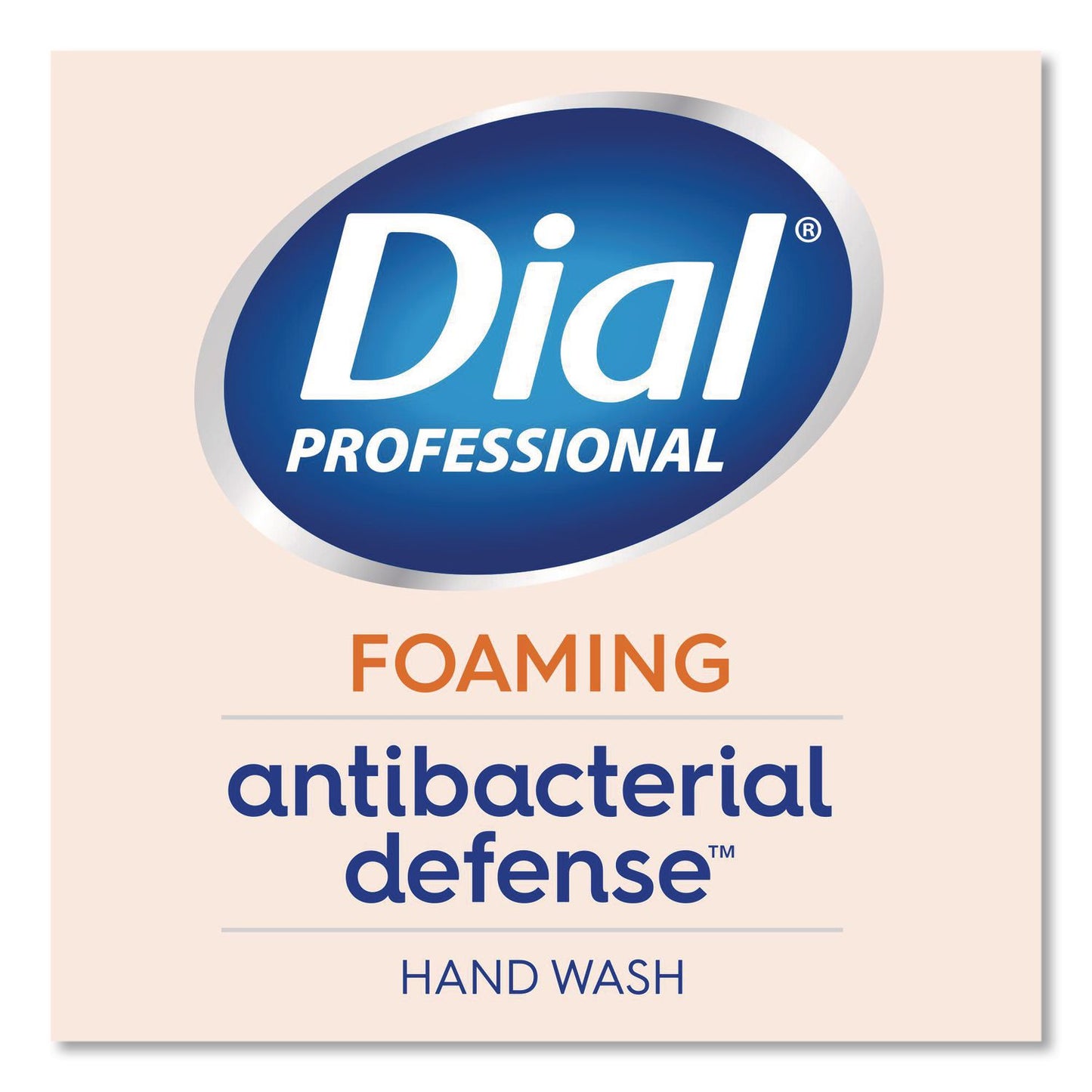 Dial® Professional Original Antibacterial Defense Foaming Hand Wash, Original Scent, 10 oz Pump Bottle (DIA35446EA)
