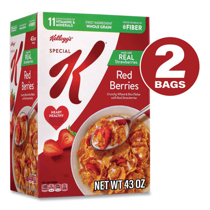 Kellogg's® Special K with Berries Cereal, 2 Bags/Box, 43 oz Box (GRR22002625)