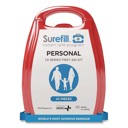 SUREFILL™ Personal First Aid Kit, 41 Pieces, Plastic Case (AOHAKP01)