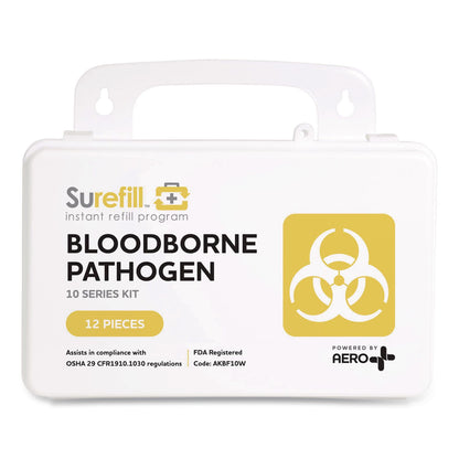 SUREFILL™ 10 Series Bloodborne Pathogen Kit, 3 x 8.5 x 5.5 (AOHAKBF10W)