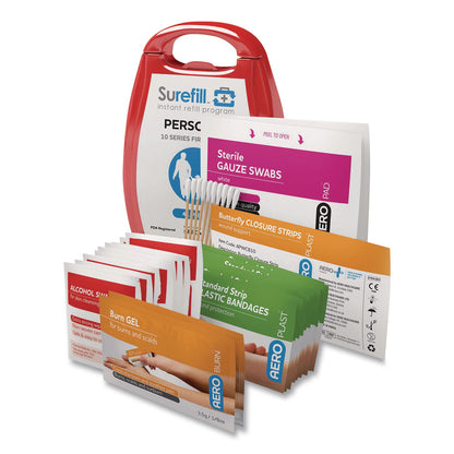 SUREFILL™ Personal First Aid Kit, 41 Pieces, Plastic Case (AOHAKP01)