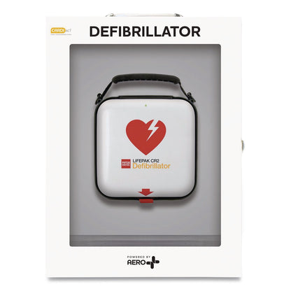 CARDIACT™ LIFEPAK CR2 Wi-Fi Standard Cabinet, Semi-Automatic, English, Handle (AOHCAP2CR2)