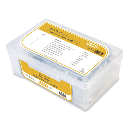 CARDIACT™ AED Premium Prep Kit Module, 13 Pieces, Plastic Case (AOHCAPK3US)