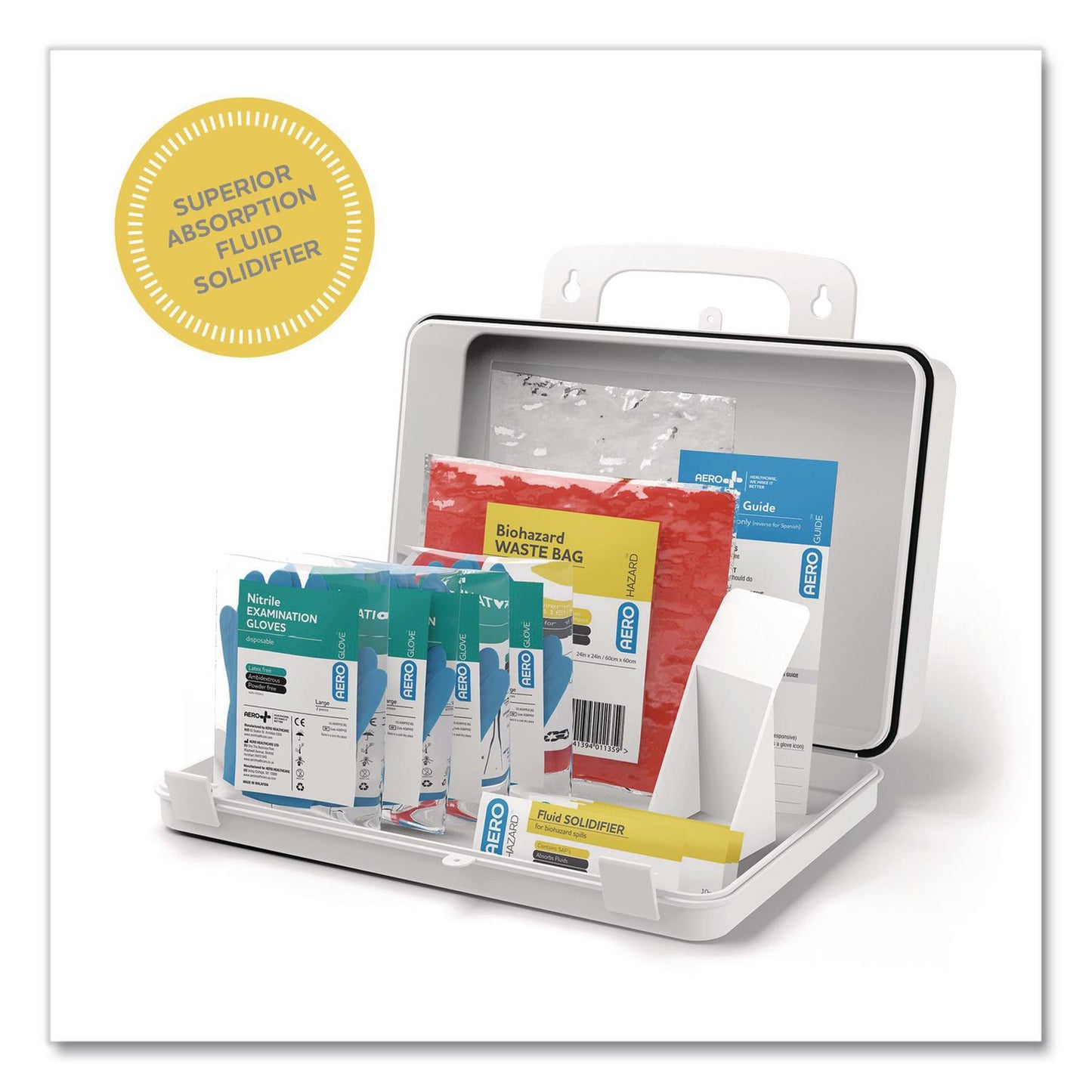 SUREFILL™ 10 Series Bloodborne Pathogen Kit, 3 x 8.5 x 5.5 (AOHAKBF10W)