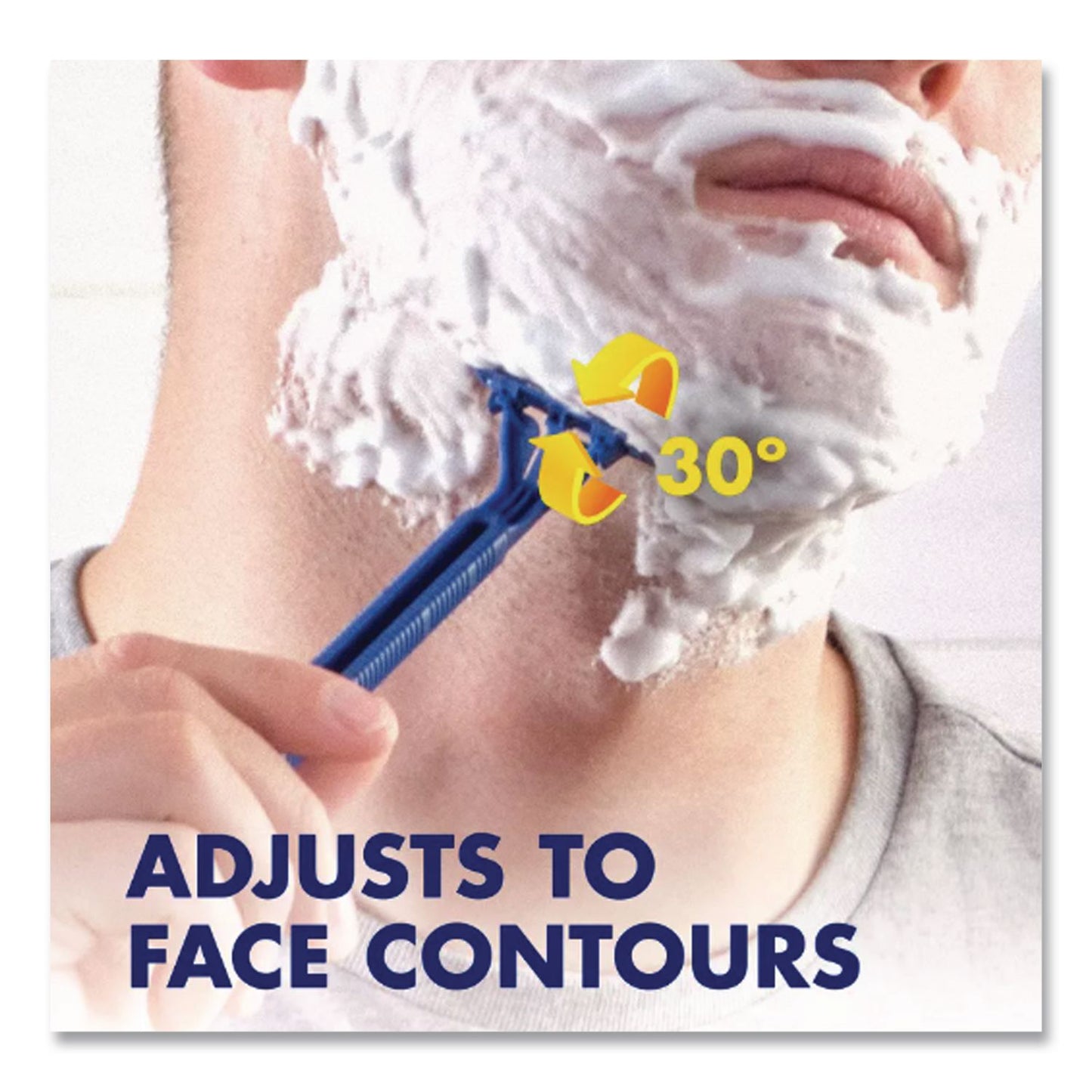 Gillette® Sensor2 Disposable Razor, 3 Blades, 1,360/Carton (PGC03915)