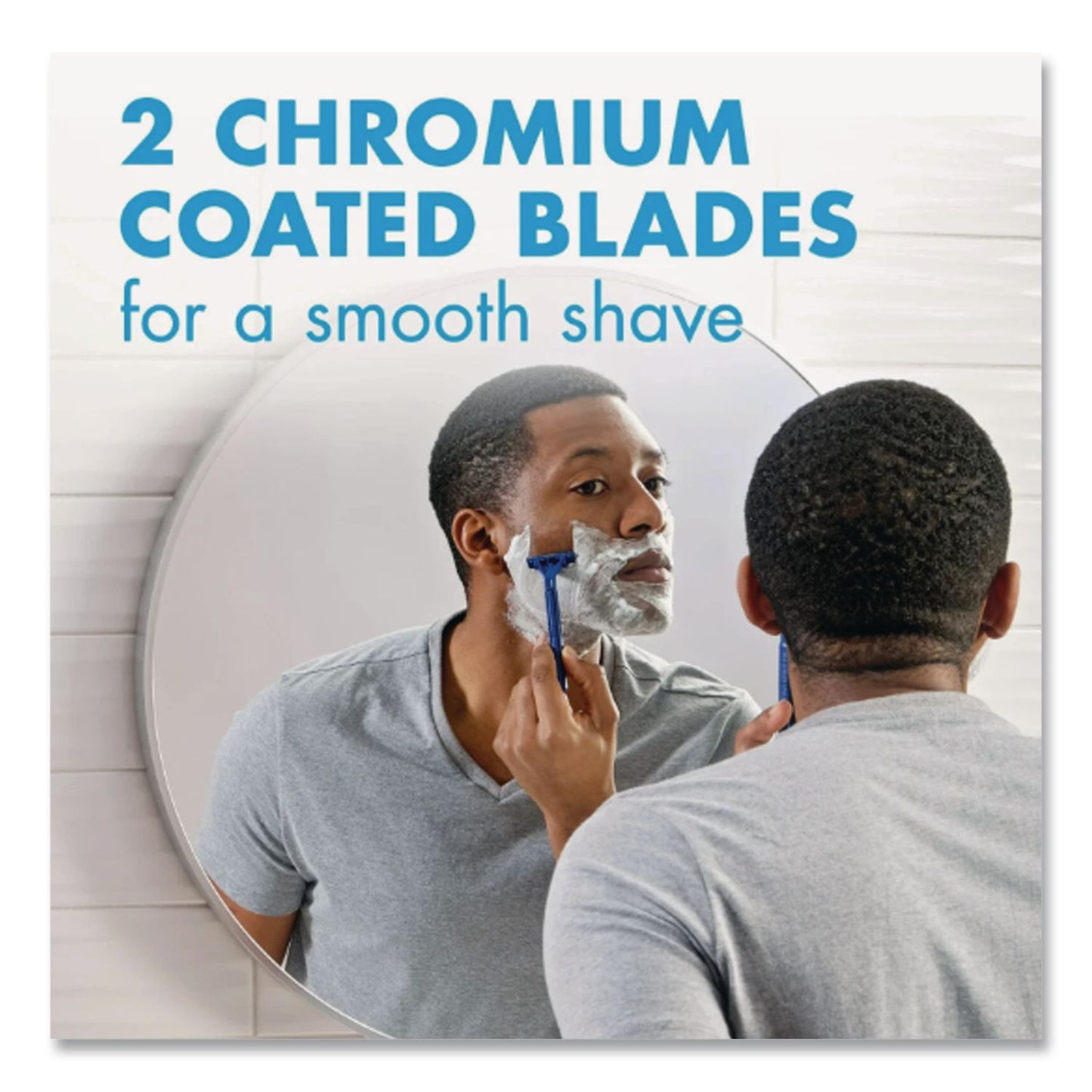 Gillette® Sensor2 Disposable Razor, 3 Blades, 1,360/Carton (PGC03915)