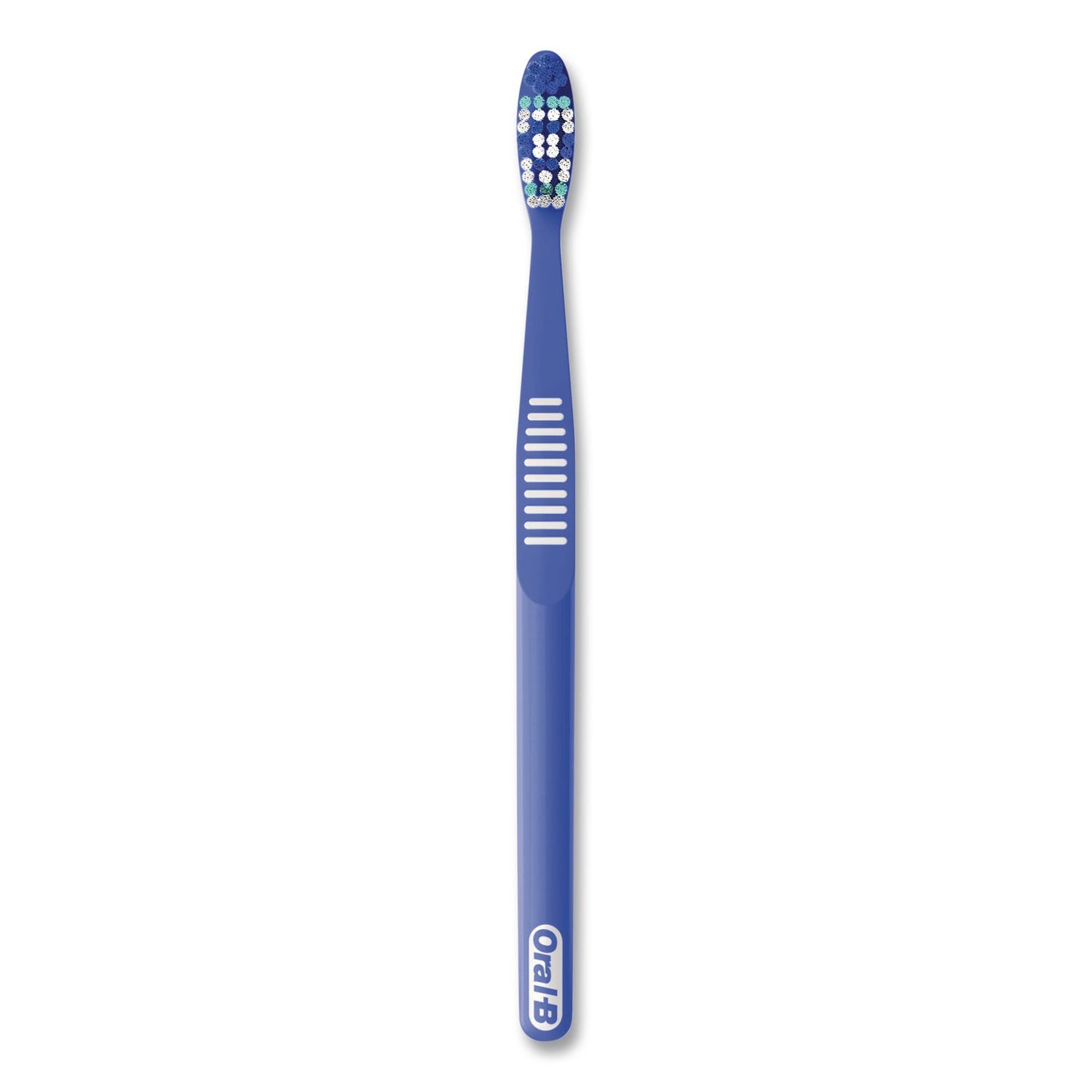 Oral-B® Essential Clean Toothbrush, Unscented, Blue/White, 72/Carton (PGC10904)