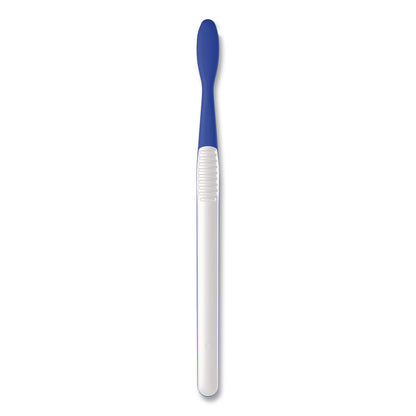 Oral-B® Essential Clean Toothbrush, Unscented, Blue/White, 72/Carton (PGC10904)