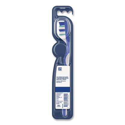Oral-B® Essential Clean Toothbrush, Unscented, Blue/White, 72/Carton (PGC10904)
