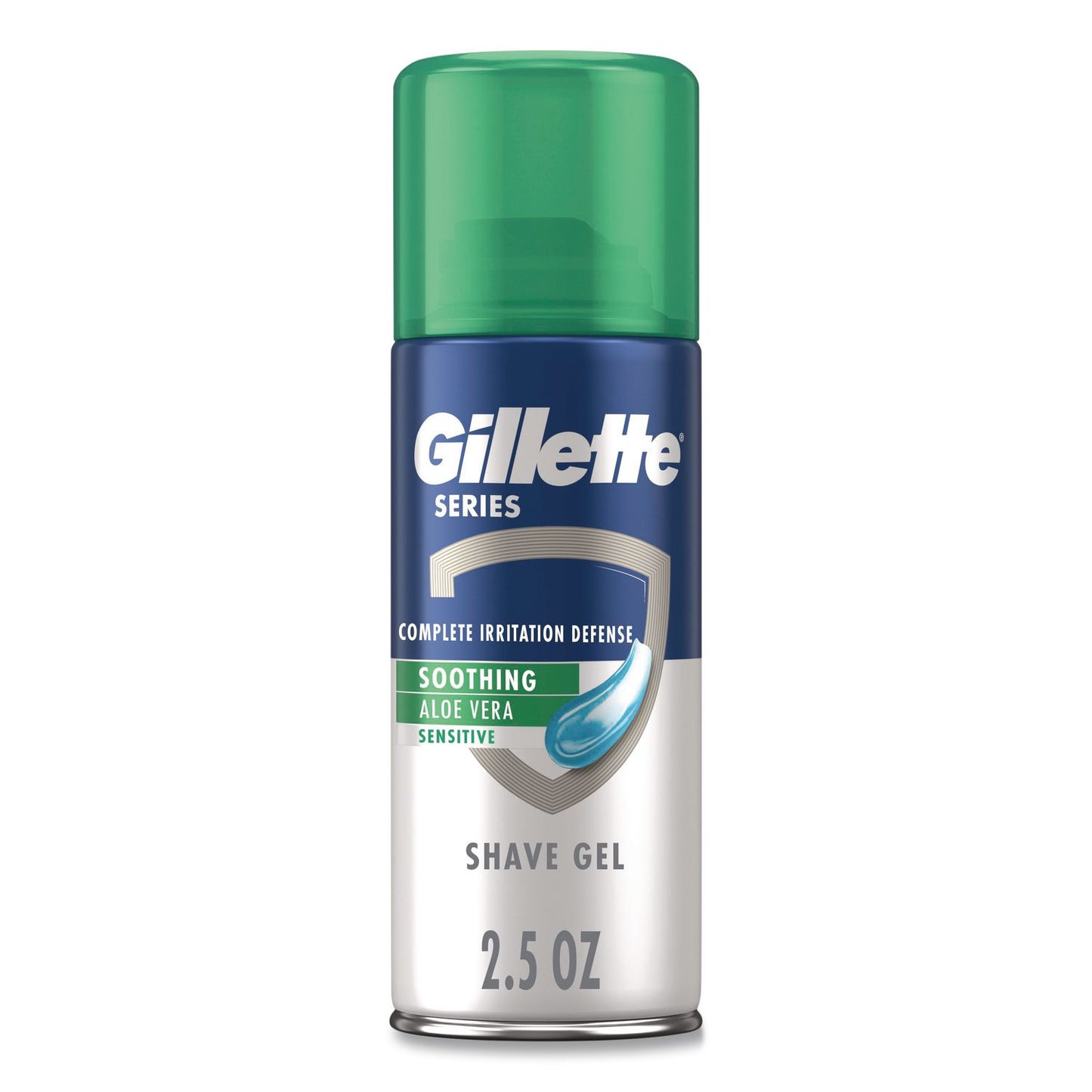Gillette® Soothing Shave Gel, 2.5 oz Can, 24/Carton (PGC33092)