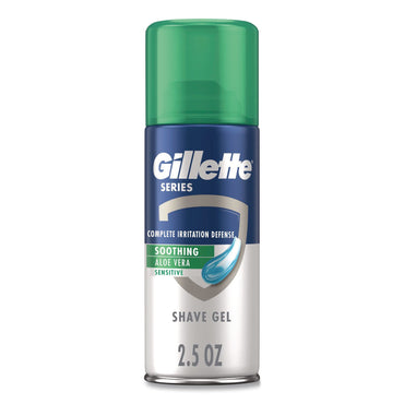 Gillette® Soothing Shave Gel, 2.5 oz Can, 24/Carton (PGC33092)