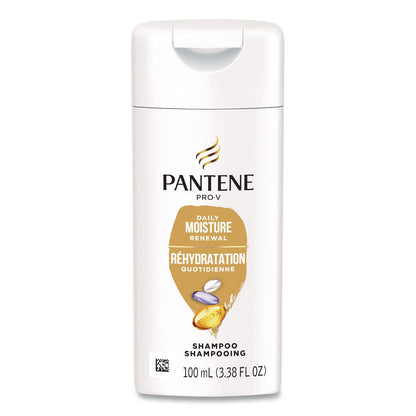 Pantene Pro V Daily Moisture Renewal Shampoo, Unscented, 3.38 oz, 24/Carton (PGC18086)
